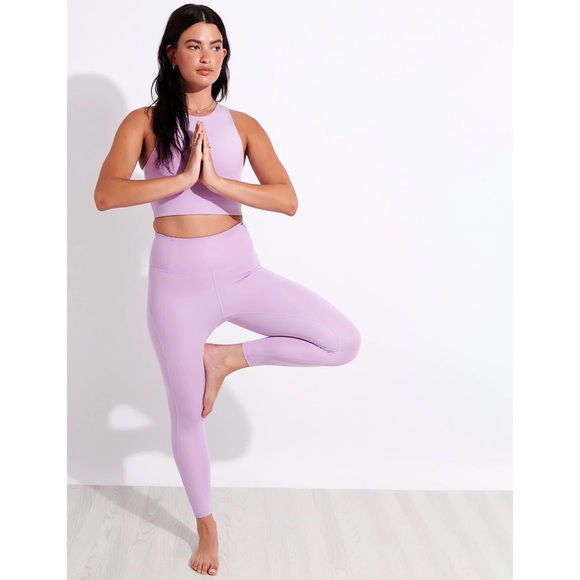 Girlfriend Collective Compressive High Waisted Legging in Lilac - Picture 1 of 4